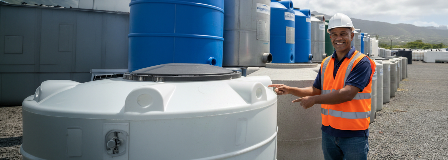 L'expertise de l'eau à La Réunion :  Assainissement et Stockage